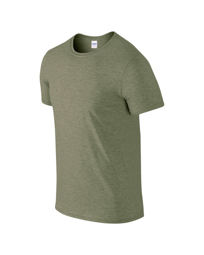 Gildan 64000 Heather Military Green