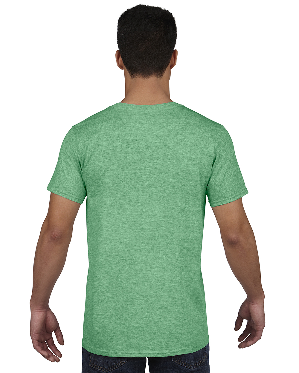 Gildan 64V00 Heather Irish Green