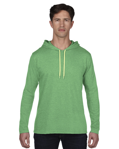 Anvil 987 Heather Green/Neon Yellow