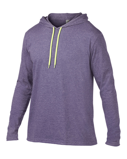 Anvil 987 Heather Purple/Neon Yellow