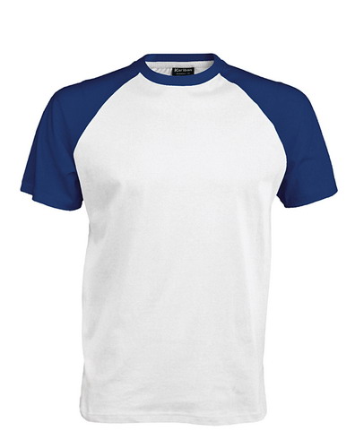 Kariban Baseball White/Royal Blue